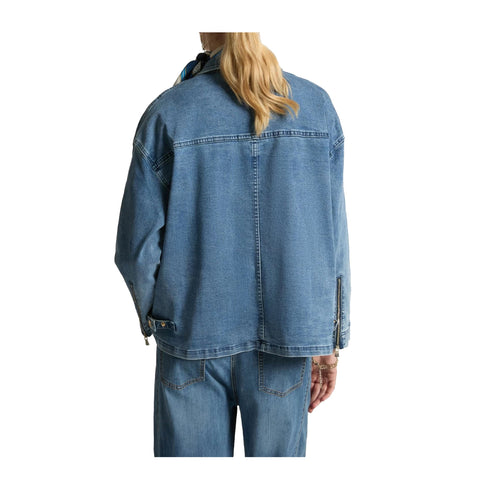 Elena Mirò Giacca leggera Giacca Donna over di jeans XS - Francavilla Moda